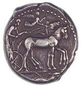 Sicily, Syracuse, Tetradrachm, c. 460 BC Tetradrachm City of Syracuse Syracuse - 460 Weight (g): 17.