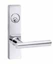 AVAILABLE RESIDENTIAL MORTISE LEVER AND MOUNTING TRIM STYLES LEVER BRITANNIA LEVER STOCKHOLM LEVER VEGA LEVER MORTISE WITH ESCUTCHEON TRIM MORTISE WITH SECTIONAL TRIM WITH SQUARE SECTIONAL TRIM