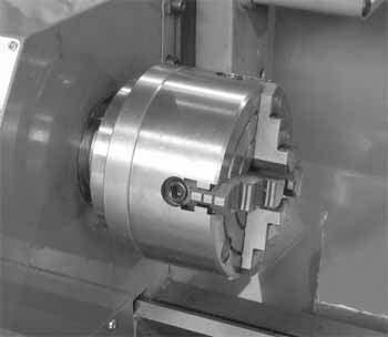 Lathe Accessories Three Jaw Universal Lathe Chuck A Using this universal chuck, round, triangular, square, hexagonal octagonal, and twelve-cornered stock may be clamped. (Fig.