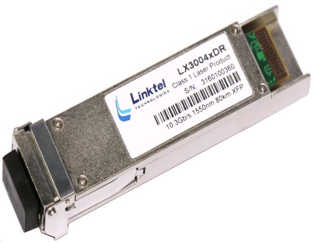 Product Features Compliant with ITU-T G.691 STM-64 L-64.2 Compliant to IEEE Std 802.3-2005 10Gb Ethernet 10GBase-ZR/ZW XFP MSA Rev. 4.