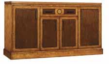 Pass thru drawer; open compartment under the top; one shelf 33W x 18D x 31H (84 x 46 x 79 cm) shown on