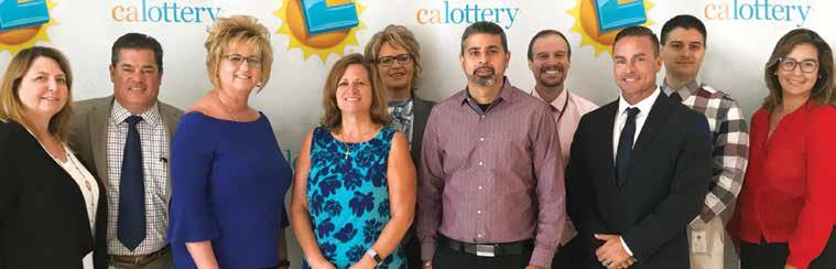 LOTTERY S JANUARY 2018 RETAILER ADVISORY BOARD Northern Region Retailer Advisory Board (Pictured from left to right) Sharon Allen, Deputy Director of Sales and Marketing, California Lottery