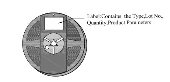 5 inch) 013 mm Package Dimensions of Reel (mm) Label: