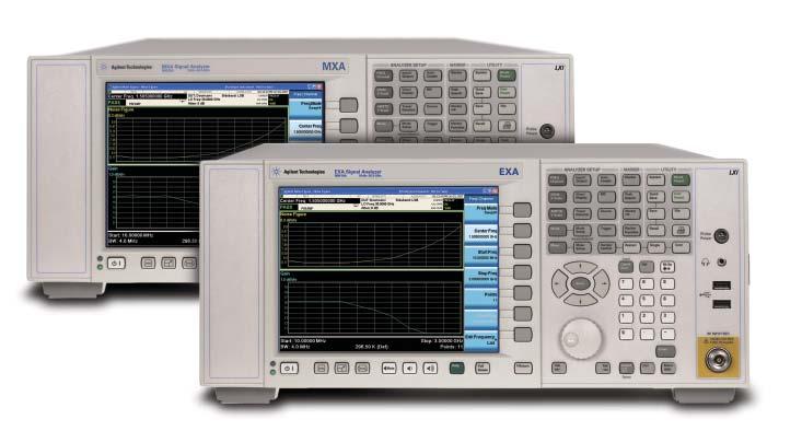 X-Series Signal Analyzers (MXA/EXA) N9020A N9010A Noise figure for Agilent s fastest signal analyzers Agilent s N9069A noise figure measurement application offers development engineers a simple tool