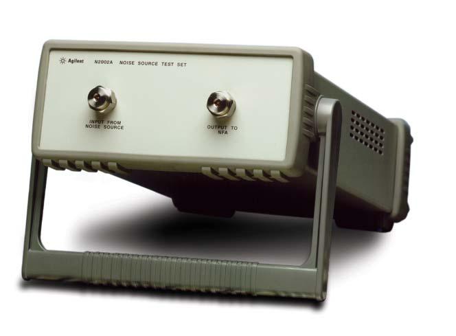 Noise Source Test Set N2002A Fast repeatable calibrations with confidence The Agilent N2002A noise source test set is a stand-alone instrument that, as part of a calibration system, enables fast,