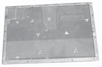Casting Examples Aluminum Part Name: Heat Sink Front & Back Application: Garmin G-1000 Flat Panel Flight Display Part Weight: 1.91 lbs.
