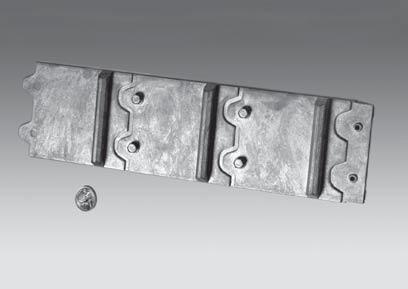 3 Comments: Customer: This precisely cored zinc die casting provides the right amount of friction with the hinge to allow the lift bar to remain in the position it was last set.