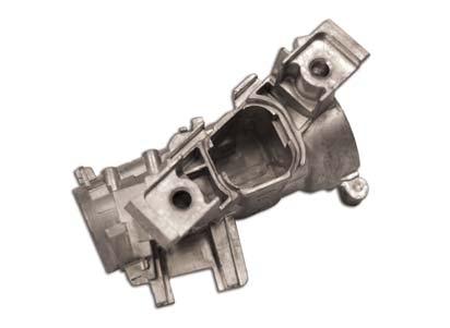 Gentex Corporation Zinc Part Name: Application: Part Weight: Steering Wheel Ignition and Lock Housing Automotive 13.