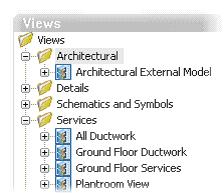On the Views tab, expand Architectural. 14.
