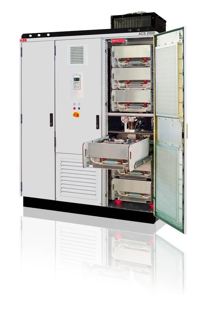 Converter Design ACS 2000 converter Cooling fan Control unit Inverter Phase