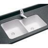 Page 3 of 13 SWAN UNDERMOUNT DOUBLE KITCHEN SINK-CLASSICS COLLECTION US-3015 30" WIDE X 15" DEEP (SOLID) 1 30" WIDE X 15" DEEP (AGGREGATE) 1 SWAN UNDERMOUNT LARGE SINGLE KITCHEN SINK-CLASSICS