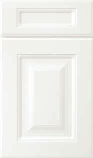 THERMOFOIL DOOR STYLES AND FINISHES ARISTOKRAFT HARDWARE White H302 H304 H333 H335 H337 NANTUCKET Shaped drawer front H311 H336 H312 H338 H332 H318 H315 H314 H344 H343 H346