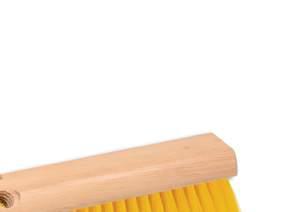 Bristle ends are machine feathered to remove the finest dust. Works best on waxed polished smooth floors and on varnished wood floors.