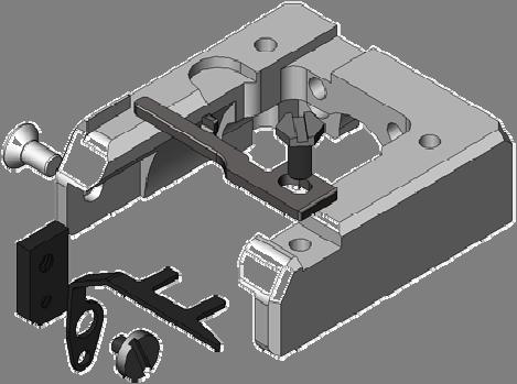 5 Washer QJ270080 M3x2 Hex socket set screw (Black, w/glue) Needle plate base