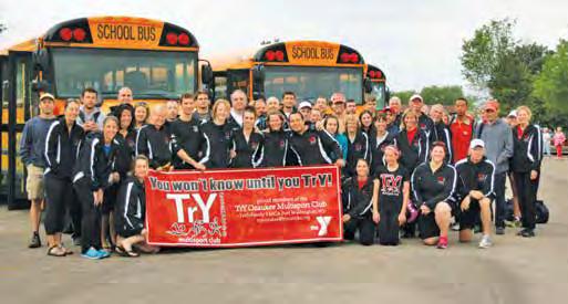 Enriching Communities Five years ago, a small group of athletes formed a triathlon club called TrY Ozaukee.