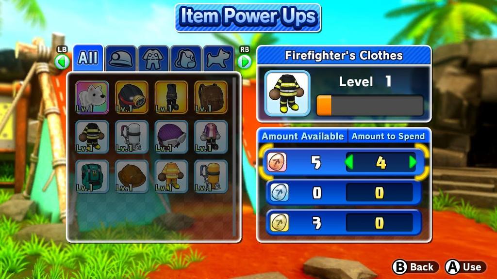 Power Up Items You can power up items and pets by consuming power stones.