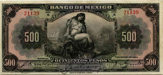 Continued from page 4 - LATIN AMERICAN BANK NOTES - PART TWO - Carlos Jara following is a scarce pair of notes from the Peruvian Banco de Arequipa issues: Knowledge remains sparse in general, with