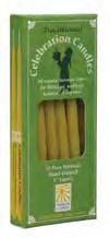 Available in natural and red, they are offered in display cases of twelve. Tapers Our hand-dipped beeswax tapers are nationallyrenowned.