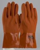 Orange Safety 11 Supported Crystal Foam Men s SPECIALTY PVC BLENDS STYLE NUMBER POLYMER COLOR CUFF LENGTH CONSTRUCTION GRIP LINING SIZES