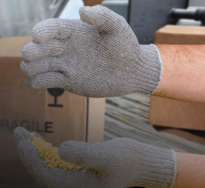 GENERAL PURPOSE GLOVES KNIT UNCOATED 35-C103 - Ambidextrous - Made with component materials that comply with federal regulations for food contact 21CFR 170-199 - Cotton blend for enhanced comfort