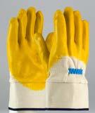 Knuckle Yellow Canvas Knit Wrist Knit Coated Standard Men s 55-3273 Latex Crinkle Palm, Full Finger & Knuckle Yellow Canvas Safety Cuff