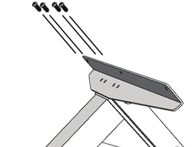. ASSEMBLY INSTRUCTIONS A. Fully separate the Crossbar ends (part ) you will find the Crossbar rails (parts ) inside. B. Position the Crossbar ends (part ) on their sides.