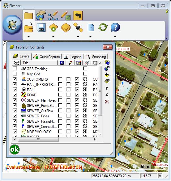 3) Field Mapping with ArcPad (Esri) ArcPad - interface works in a manner that is similar to ArcMap - can add: - shapefiles - feature classes - raster layers - and