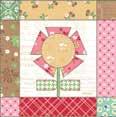 QUILT ASSEMBLY Refer to block diagrams for fabric placement. Applique Flower Block The Applique Flower Block is made using one of Lori s applique methods. Her tutorials are available on her website.