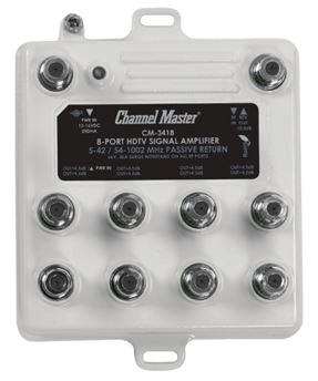 $45 $45 ULTRA MINI 8 Eight-Port Signal Distribution Amplifier CM-3418 POWER INSERTER CM-3400XPI The Ultra Mini 2 distribution