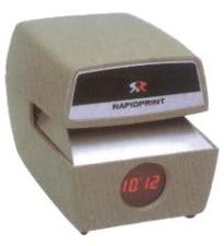 In operation, Rapidprint numbering machines stamp a number each time a document or form is inserted, then advances the number automatically with each imprint.