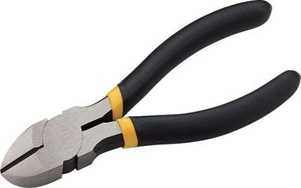 firmly.   Name: Line Mans Pliers Purpose: For pulling and twisting wire.