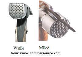 Name: Finish hammer Purpose: Strike and pulling nails Safety Facts: do not strike a hammer with another hammer.