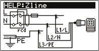 Instrument operation UP / DOWN ESC / HELP / Function selector Selects next / previous help screen. Exits help menu. Figure 4.1: