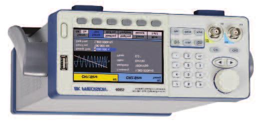 modulation schemes Square frequency range Up to 25 MHz Up to 50 MHz Frequency accuracy ± 100 ppm (1 year) ± 2 ppm (1 year) Arbitrary