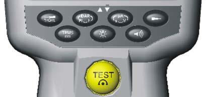 DAR test or timed test button Store/last button TRMS/DC button Up/down buttons µa/s/v button