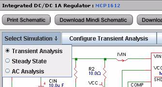 It utilizes Microchip s MCP1612 Single 1A Synchronous Buck Regulator in the switching circuit. FIGURE 9: Integrated DC/DC 1A Regulator Design Result.