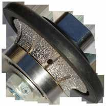 Diamond Profile Wheels Stone Profiling, Concrete Profiling Stone Profiling, Concrete Profiling Demi 05 MM (B5) 10