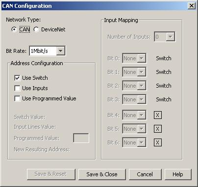 Mode Selection and General Setup Stepnet Panel Amplifier User Guide 5.7.2: CAN Interface For more information on CAN see CAN Addressing (p. 32).