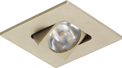 These ultra-efficient fixtures produce over 600 lumens of brilliant white light, while consuming as little as 10 watts.