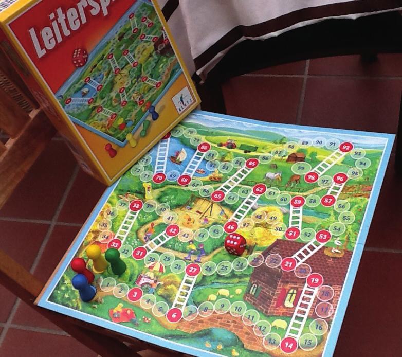 More detailed rules can be found on http://www.wikihow.com/play-snakes-and-ladders (last accessed July 2016). Task 3: How to play a game not only depends on following certain rules.