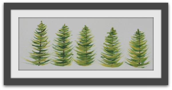 Let's Paint Some Super Easy Evergreens!