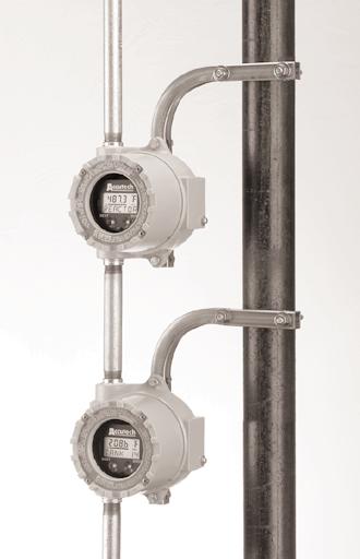The compact design allows installation in the field, in a control panel, in a rack, or in an explosion-proof housing.