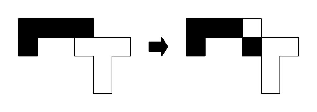 THE SHUFFLING ALGORITHM for(required number of shuffles) { Select two random squares; Swap these squares; if(both pieces are still whole ) { Re-colour grid; } } else { Swap squares back; } Excursus 3.