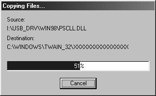 Windows system disk, replace the Canon Digital Camera Solution Disk with it and follow the on-screen instructions.
