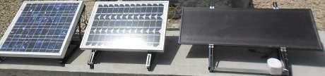 Fig. 2. Acquisition system installed to identify internal parameters of photovoltaic modules [12].