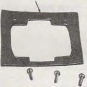 Three screw terminals stamped R, T, and GR on rear of jack provide connection to ring, tip, and ground.