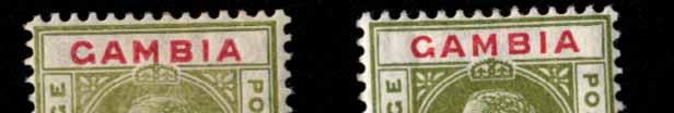Stamps of George V Key