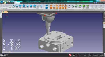 It is a task-oriented, highly intuitive software featuring quick walk-in measurement, one-click CAD measure, collision-free CAD teach, virtual simulation, real-time verification, CAD and datum