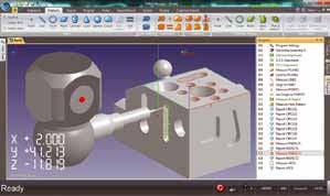Easy to use, easy to analyze Pick 1 2 Confirm 3 Measure True click-and-measure capability Using CMM-Manager s true