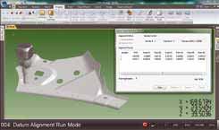 Best-fit analysis for improved inspection accuracy CMM-Manager has a built-in best-fit analysis engine to compare measurement data with the CAD model.